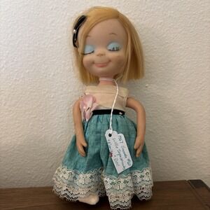 1967 Uneeda Doll Little Sophisticates Marika with Dress & underpants